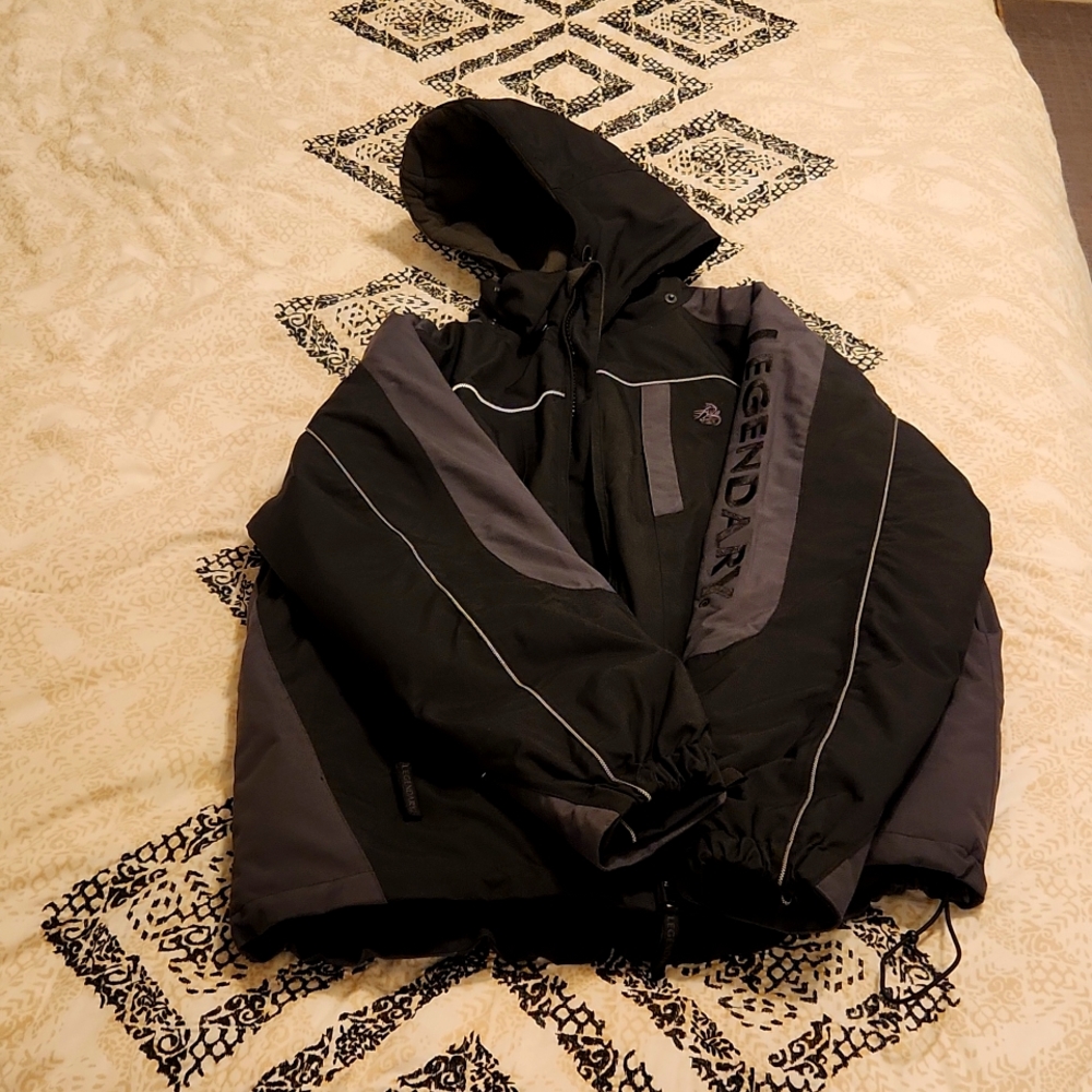 Black Men's Hunting Jacket